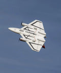 Ultra Micro RC Plane With Dope Twin Brushless Motors And Delta Wing BNF Basic Electric flying against blue sky