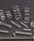 Heavy Duty 200 Piece Spring Assortment Kit Steel Wire Extension Replacement Set With Plastic Storage Box For Garage And Home Repairs, assorted springs