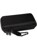 All In One Laser Distance Case For 400ft Blaze Series Keeps GLM400CL And GLM165-40 Safe With Charger Cord, Cables, And Small Accessories In A Semi Hard Zippered Carrying Case, black