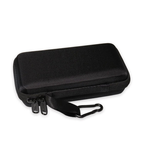 All In One Laser Distance Case For 400ft Blaze Series Keeps GLM400CL And GLM165-40 Safe With Charger Cord, Cables, And Small Accessories In A Semi Hard Zippered Carrying Case, black