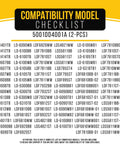 Compatibility model checklist for Two Pack LG Dishwasher Mounting Bracket Replacement For AP4438292 1266844 PS3525525