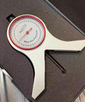 Magnetic Base Dial Protractor With Center Punch And Solid Steel Body, 360 Degree Range In Four 90 Degree Increments in case