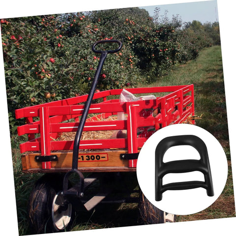 No Fuss Bull Handle Replacement For Shopping Carts And Camping Carts Easy Install Durable Plastic Grip With Smooth Wheel Management For Long Term Performance black plastic handle on orchard cart