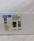 Box for Type GFCB Circuit Breaker 120/240 VAC 60 Amp 2-Pole With Ground Fault Protection, 4-6 mA Sensing, workshop use