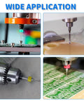 1.9Mm Micro Drill Bits Tungsten Carbide Set, 10 Pcs, 3.18mm Shank, drilling PCBs and other materials.