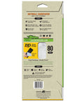 Packaging of Quick Change Hook And Loop Pro Grade Drywall Sandpaper 80 And 100 Grit Sheets 4.5 X 10.5 Inches Pack Of 6