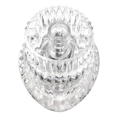 Top view of Aftermarket 96797 Shower Handle Replacement Kit for Moen Chateau Collection showcasing clear durable knob.