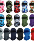 16 Pack Balaclava Masks For Men And Women Full Face Cover Sun Protection UV Balaclava Mask For Outdoor Sports Camping Skiing
