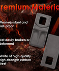 Heavy Duty Auger Teeth Replacement Kit For 3 Point Post Hole Digger Drill Bits With Square Hole Screws, durable carbon steel