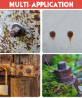 Image showing rusted bolts and screws in various settings, showcasing use for 13 Piece Screw Extractor Set With Hex Head MultiSpline Easy Out Kit For Getting Stripped, Broken, And Rusted Bolts, Screws, And Nuts Free In Chrome Molybdenum Alloy Steel Remover Tool.