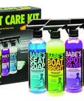 Boat Care Starter Kit For New Boat Owners A Complete Cleaning And Protection Bundle With Boat Bright Seat Soap Spot Solver And More To Keep Your Boat Looking Fresh Shiny And Protected, four 16 oz bottles