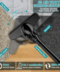 Cordless Handheld Vacuum Cleaner 5 In 1 With 500W High Power Motor 46 CFM Turbo Suction HEPA Filtration for diverse surfaces
