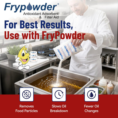 Built Tough Reusable Deep Fryer Filter Bag Slays Heavy Grease And Fine Crumbs Smooth Sixty Quart Operation Zero Hassle Daily Cleanup in kitchen