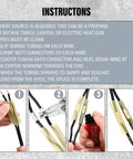 Step-by-step guide using 3 Pack Well Pump Wire Splice Kit for Submersible Pumps Underground Direct Burial Extension Cord.