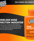 Long Range Odorless Wind Detector That Sniffs Out Subtle Breezes And Maps Direction Instantly in 28g orange tube design.