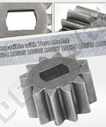 Two Pack 12-Tooth Pinion Gears 115-4668 12T Drive Gear For Toro 22 Inch Lawn Mower Wheel Replacements, close-up view
