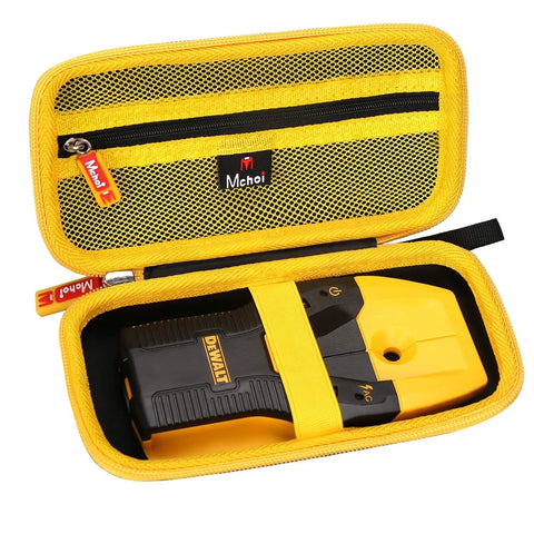 Tough As Nails Hard Shell Protective Case Compatible With DW0100 Stud Finder Built To Take A Beating Waterproof Shockproof EVA Storage Bag Heavy Duty Gear Holder Snug Fit Kickass Protection For Tradesmen And DIY Builders