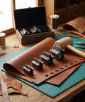 Star Shape Leather Cutting Dies Set Four Piece Alloy Steel Hollow Cutter Punch Tools With Storage Box for crafts