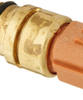 Hyundai Genuine 39220 38010 Coolant Temperature Sensor with brass housing and orange electrical connector for OEM fit.