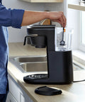 Placing Advanced Water Filter Cartridges For 12-Cup Programmable Coffee Makers, 2 Pack White, 60-Day Supply in coffee maker.