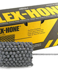 FLEX-HONE 3.75 Inch (95mm) Diameter Honing Tool, 240 Grit Silicon Carbide For Mild Steel Stainless Steel Cast Iron And Softer Ferrous Materials, Oversized, Boss-Grade Design For A Smoother Cylinder Wall Finish. box and honing tool