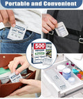 Eyeglass lens wipes, 500-count bulk pack; individually wrapped, pre-moistened for glasses, sunglasses, and camera lenses.