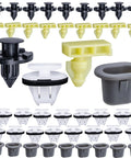 45 Piece Wheel Well Opening Molding Clips And Fender Flare Retainer Kit For Nissan Armada Juke Murano Rogue QX56 QX80 Replaces 01553-09321
