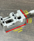 Super Cool Mini Drill Press Vise With Rubber Soft Jaws For Aluminum Alloy Woodworking Projects That Make Your Workshop Setup Smarter And Super Handy, size 76mm, aluminum material.