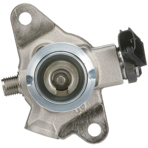 Frame Mounted Mechanical Fuel Pump With Included Gaskets For Rock Solid Engine Performance and Hella Reliable Under Hood Replacement Parts That Deliver Smooth Throttle Response For Everyday Drivers, showing top view with polished finish.