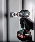 Heavy Duty Brushless Cordless Drill Driver With No Fluff Quick Change Accessories And Real World Torque, being used in construction.
