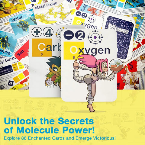 Periodic Table Card Game For Kids 8 To 12 That Totally Makes Chemistry Fun And Easy STEM Hands On Learning Toy cards