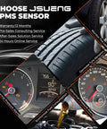 GM TPMS Sensor Replacement For Buick Enclave LaCrosse Lucerne Allure LeSabre And Cadillac Models Tire Pressure Monitoring System Sensor OE Part Numbers 13598772 13598771 13586335 15268606 15825475 10394110 20925924 25920615 20923680 25799331 tire pressure warning graphic