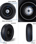 Moving Adjustable Panel Dolly With 10 Inch Solid Rubber Wheels 1000 Lbs Load Capacity Heavy Duty Material Handling For Panels Slabs Plywood Doors Granite Drywall And More Black wheel dimensions