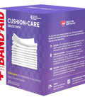 Absorbent Cushion Care Sterile Square Gauze Pads For First Aid Non Adhesive Wound Dressing 4 By 4 Inches Large 25 Count box
