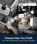 La Specialista Maestro Espresso Machine With Grinder And Auto And Manual Milk Frother Barista Grade Bean To Cup Cold Brew Ready