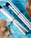 4 Pack Tent Poles Replacement Set Extra Canopy Poles For Beach Tents Parties Camping And Fishing 6.6 Feet Long Each Pole
