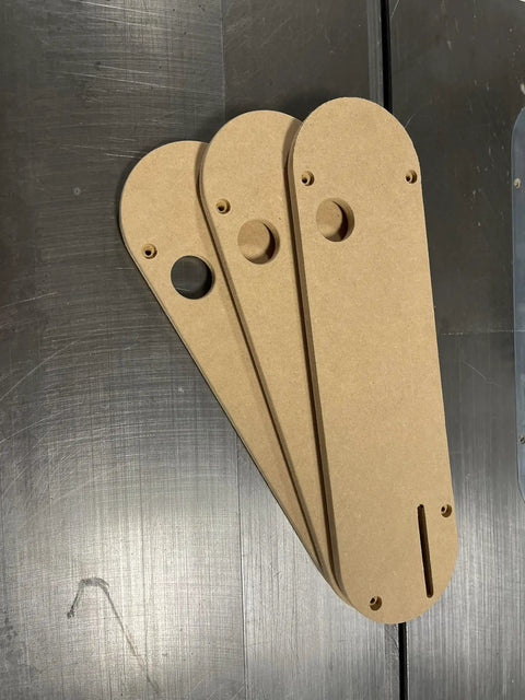 Zero Clearance Throat Plate Insert With Riving Knife Slot For 74 Series Table Saws Fits DW744 DW745 DW746 MDF friction fit