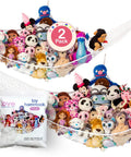 Two Pack Dope Stuffed Animal Hammock Net For Corner Storage with plush toys, shown with packaging.