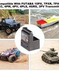 2.4GHz RC Receiver 4CH SBUS2 With 8.4V High Voltage Internal Antenna for RC cars, trucks, rock crawlers, and boats