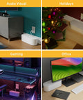 Large White Cable Management Box For Power Strips And Cords, Floor Outlet Hideaway, Desk Cord Organizer in home setups.