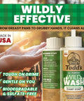 Biodegradable Camping Soap For Dishes, Body, Hands, And Clothes With Sage Scent 4oz Eco Friendly Outdoor Cleanser bottle