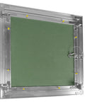 A Total Game Changer For Renos Rock Solid 16 By 16 Aluminum Wall Access Panel For Drywall with secure tether and click latch.