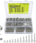 Massive 1500 Piece M3 Hardware Kit With Hex Socket Cap Screws Nuts Washers And Allen Key Organizer Box For Quick DIY Projects And Repairs