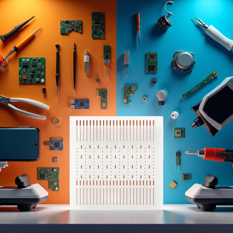 No Trace 208 Soldering Lugs Kit For Mobile Phone Repair And PCB Spot Welding Pro Grade Auxiliary Welding Tools displayed on table