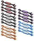 Aluminum RC Wrench Set Multi Size 3.0mm to 6.0mm in assorted colors for RC Cars Boats Crawlers Upgrades Durable Lightweight Repair Tool