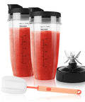 24oz Smoothie Blender Cups With Sip And Seal Lid Reusable Travel Shaker Cups For Shakes And Smoothies BPA Free Tritan Leakproof