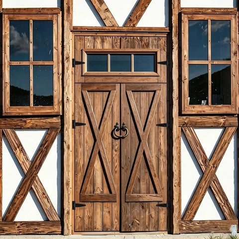Premium 3 Inch Black Strap Hinges 10 Pack With Rust Resistant Iron Construction And No Sweat Mounting Hardware For Shed Doors Barn Gates Heavy Duty Workshop Gear Built Damn Tough For Any Jobsite on wooden barn doors.