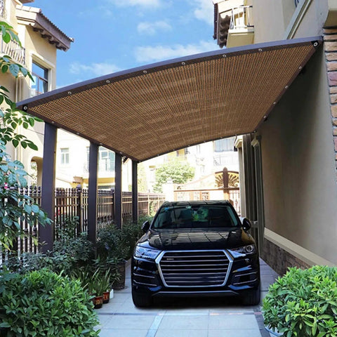 80 Percent Shade Cloth With Metal Grommets And Reinforced Edges For Outdoor Patios Carports And Greenhouses 10x12 Ft Sun Shade Netting