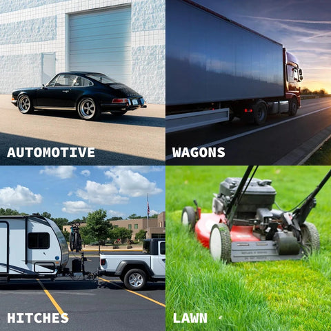 Two tiny safety coupler pins, 1/4 in diameter, 50 mm length, marine-grade 316 stainless steel shaft locking pins.