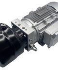 No Nonsense Workhorse 2 HP Hydraulic Power Unit Single Phase Pump Pack 3000 Psi High Pressure With 0.7 Gallon Tank side view
